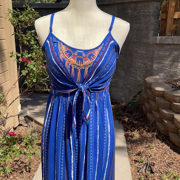 Flying Tomato Pants - Royal Blue Romper - Size M